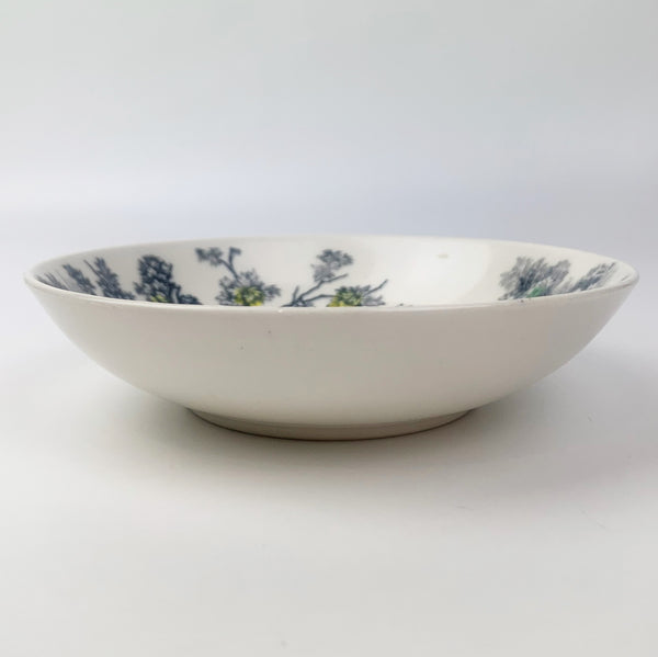 Pretty Japanese ceramic trinket bowl depth