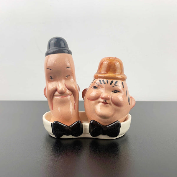 Beswick Laurel and Hardy salt and pepper set