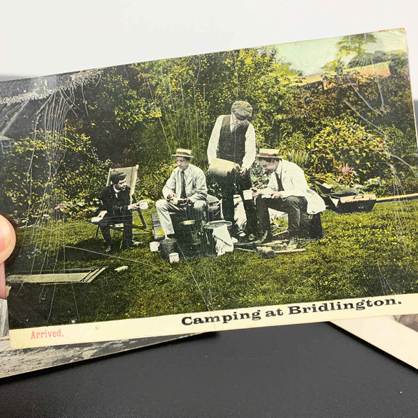 United Kingdom early 1900's scenic collectible postcards - Set of 8