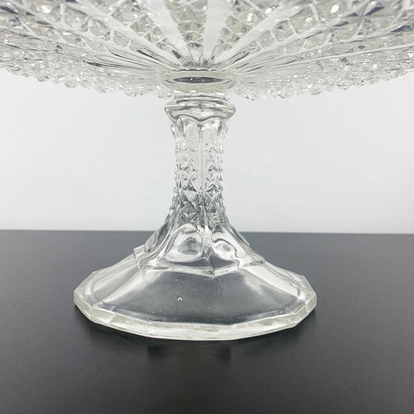 Samuel Reich & Co 1920's footed cake plate