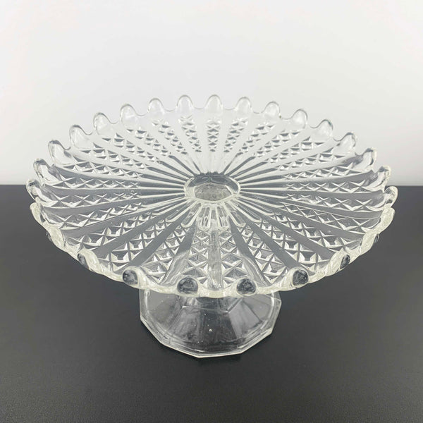 Samuel Reich & Co 1920's footed cake plate