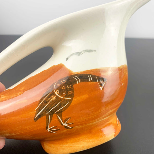 Harry Whyte indigenous art pottery jugs - sold separately