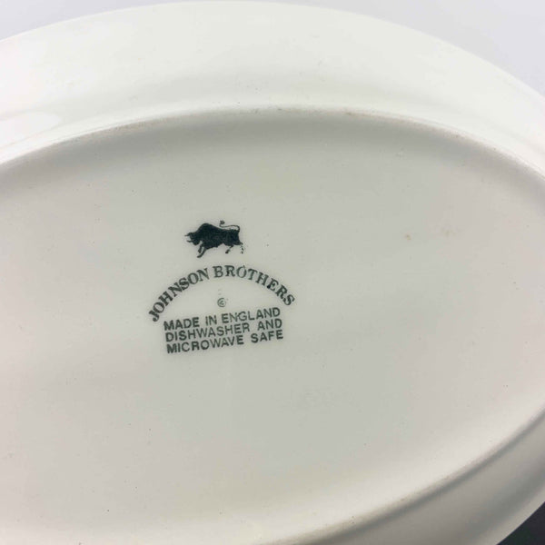 Johnson Brothers Blue Willow small oval vegetable dish