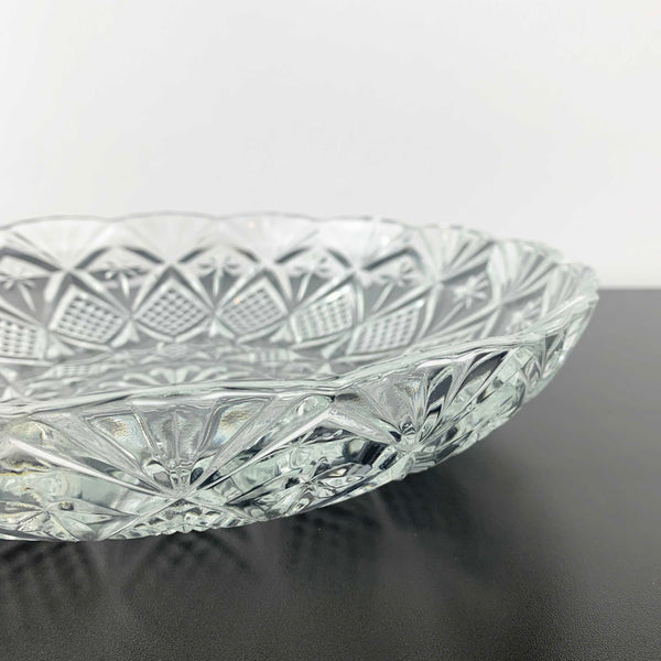 Gibson Glass large 'Jewelite' platter