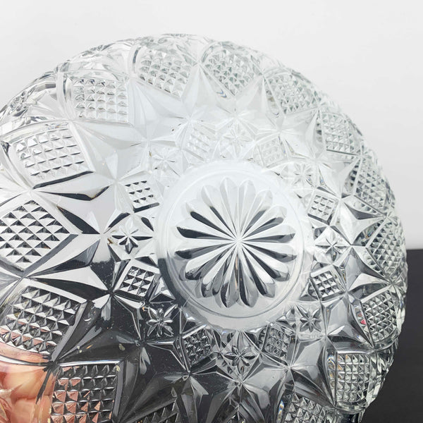 Gibson Glass large 'Jewelite' platter