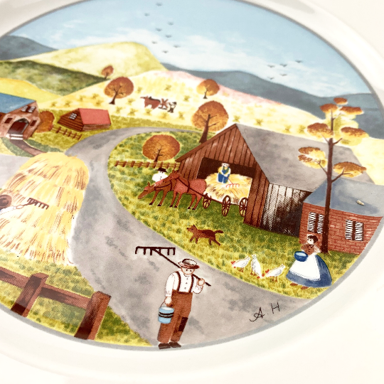 Mikasa 'Songs of the Four Seasons' Plate Autumn detail picture