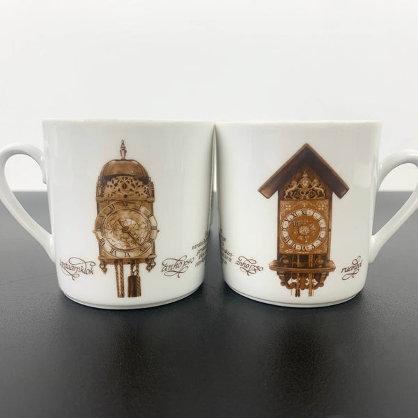 Mitterteich Porzellan Germany Clocks coffee and cake set