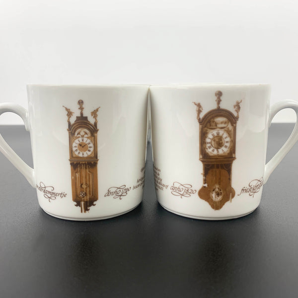 Mitterteich Porzellan Germany Clocks coffee and cake set