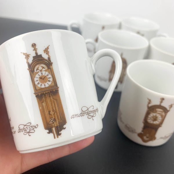 Mitterteich Porzellan Germany Clocks coffee and cake set