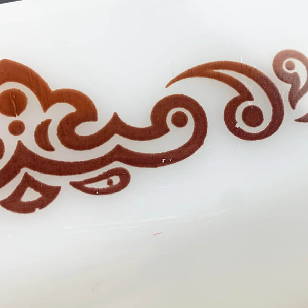 Rare Pyrex (Australia) Royal Garland rectangle baking dish - Limited Production