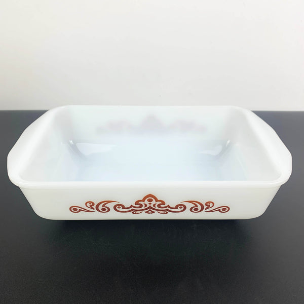 Rare Pyrex (Australia) Royal Garland rectangle baking dish - Limited Production