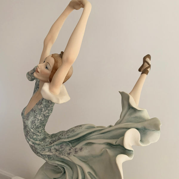 Guiseppe Armani Rare Figurine Grand Jete Flying Ballerina 503P