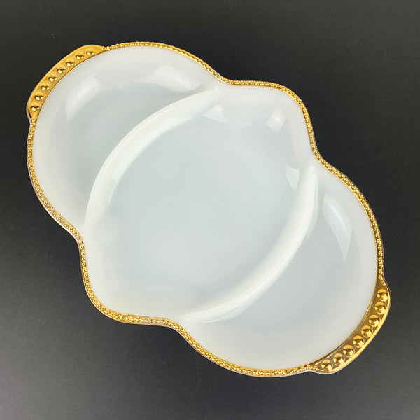 Appetiser Tray with 22k Gold Trim