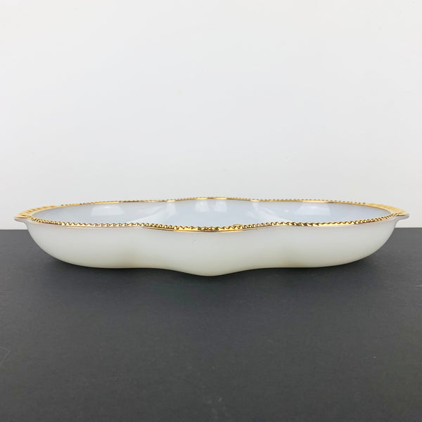 Appetiser Tray with 22k Gold Trim