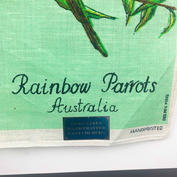 Vintage Australian wildlife tea towel collection - Set of 3