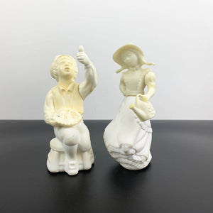 Avon collectible glass perfume bottles - Jack Horner and Mary Mary Set of 2