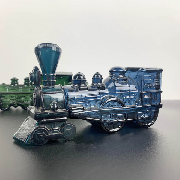 Avon collectible train and stagecoach bottles - Set of 3