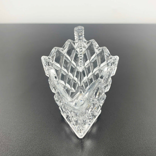 Bagley Glass art deco diamond shaped mint sauce jug