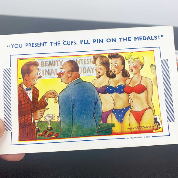 1950's Bamforth Comic Series postcard collection - Set of 6