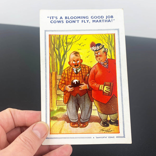 1950's Bamforth Comic Series postcard collection - Set of 6