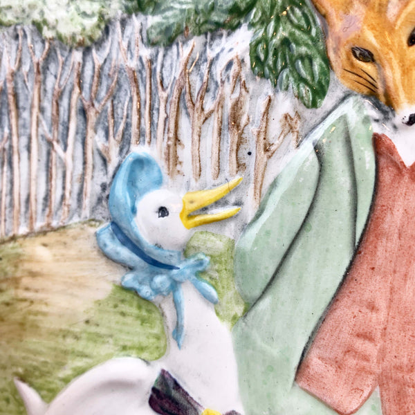 Beatrix Potter Peter Rabbit & Friends collector plates