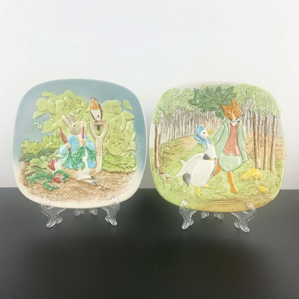 Beatrix Potter Peter Rabbit & Friends collector plates