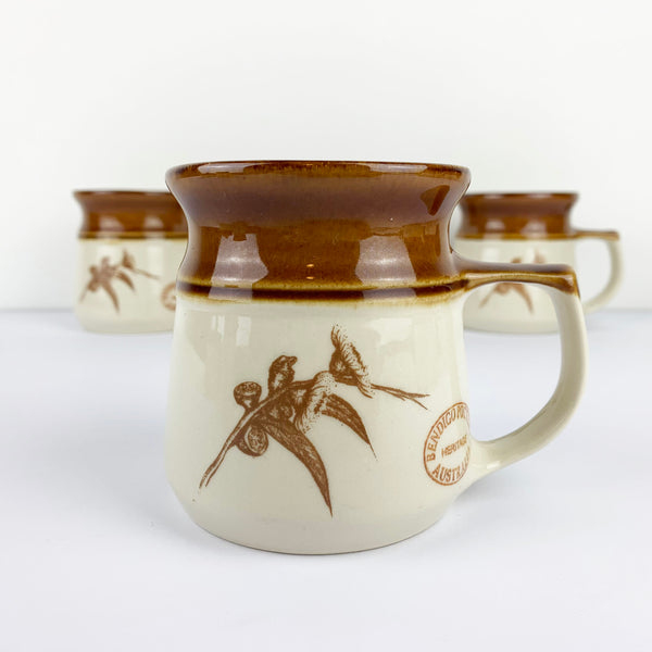 Australian gum leaf Coffee Mugs