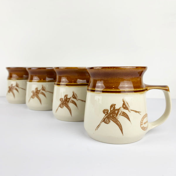Bendigo Pottery Signature Heritage Coffee Mugs Set of 4