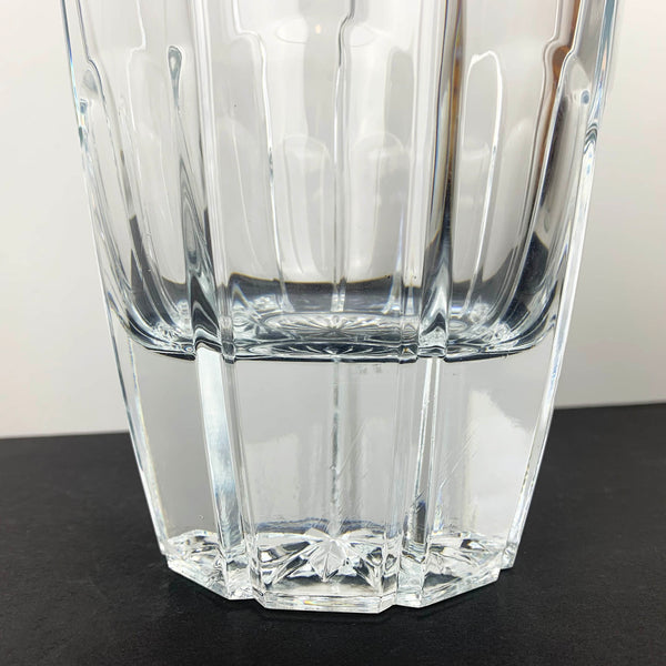 Cristal D'Arques 'Bergerac' heavy vase base