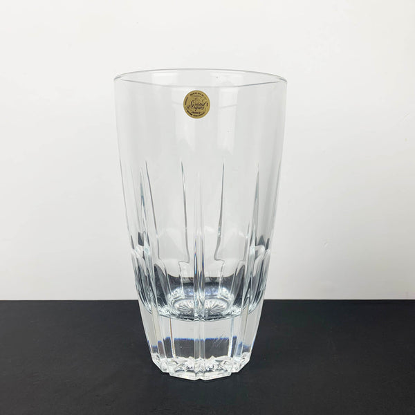 Cristal D'Arques 'Bergerac' statement crystal vase