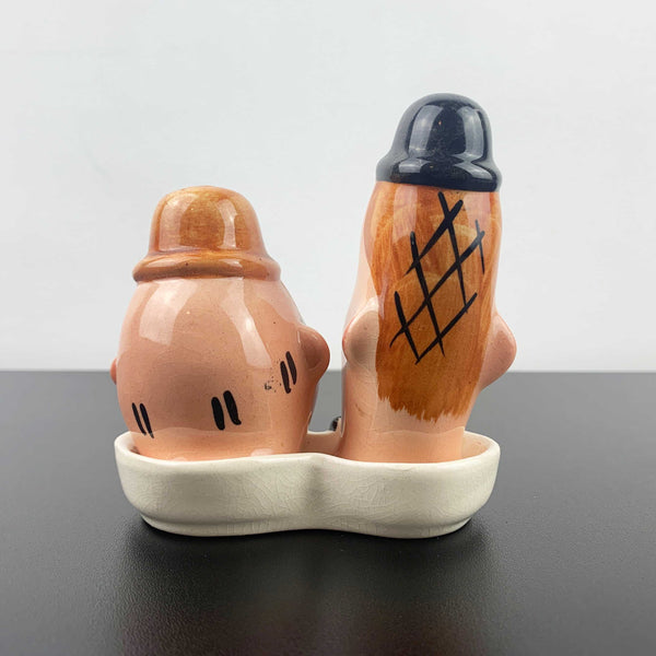Beswick Laurel and Hardy salt and pepper set
