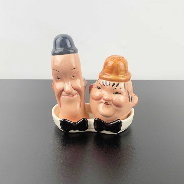 Beswick Laurel and Hardy salt and pepper set