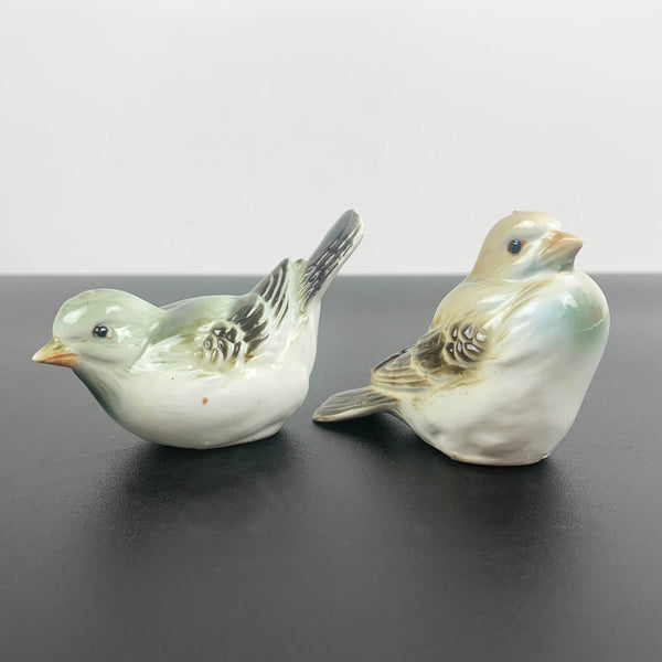 Small birds novelty salt and pepper shakers