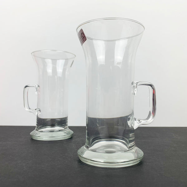 Pair of vintage Bodum Denmark Irish Coffee Glass