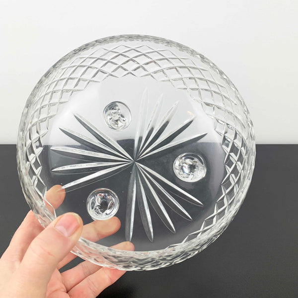 Bohemia Classic Diamond tri foot salad and centrepiece bowl