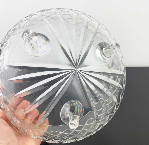 Bohemia Classic Diamond tri foot salad and centrepiece bowl