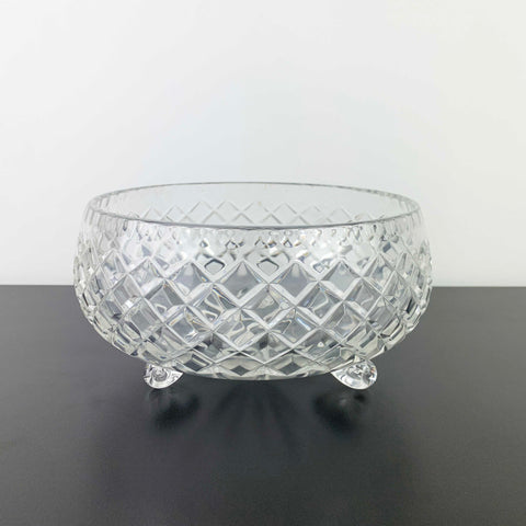 Bohemia Classic Diamond tri foot salad and centrepiece bowl