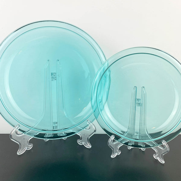 Bormioli Rocco Vitrosax Glass Dinnerware in Aquamarine