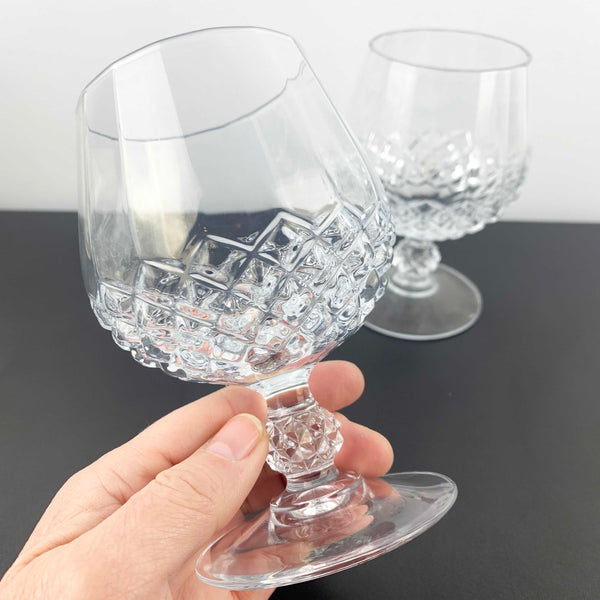 Cristal D'Arques 'Longchamp' brandy and cognac glass - Set of 2