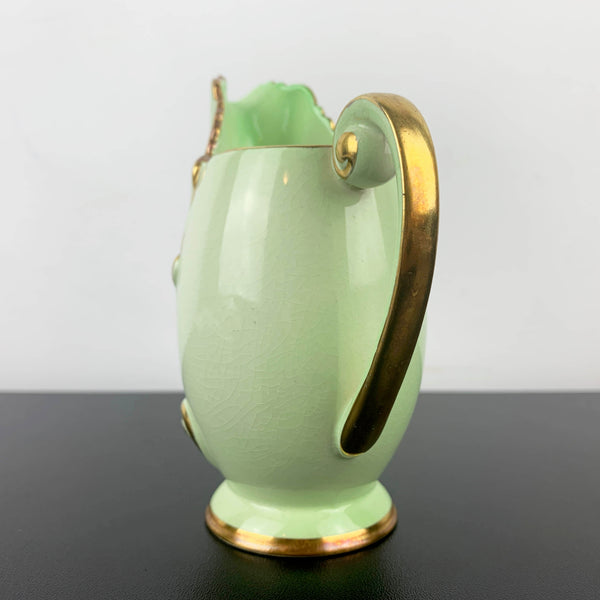 Carlton Ware Australian design small creamer in the Vert Royale style