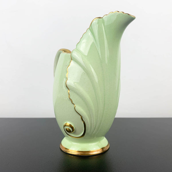Carlton Ware Australian design small creamer in the Vert Royale style