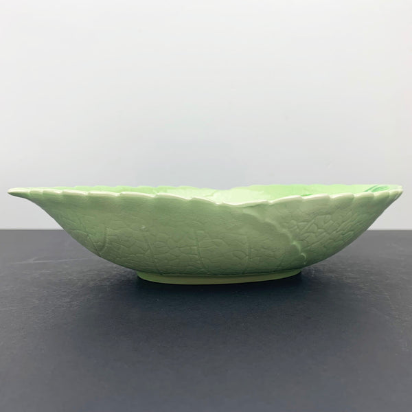 Carlton Ware 'Primula' leaf bowl side view