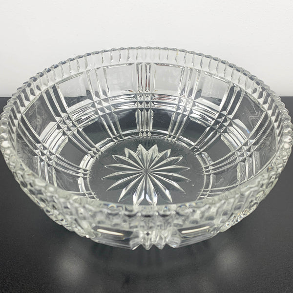 Check Pattern Large Serving Bowl