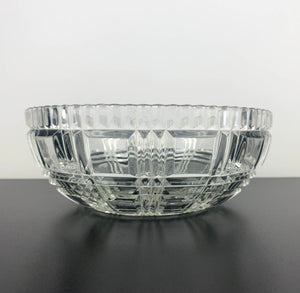 Check Pattern Large Serving Bowl