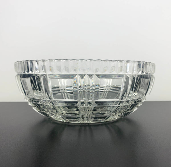 Check Pattern Large Serving Bowl