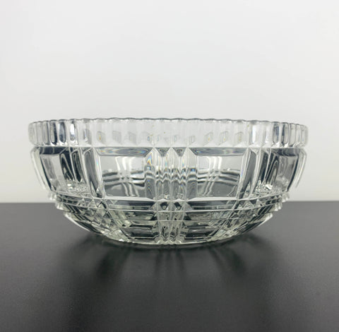 Check Pattern Large Serving Bowl