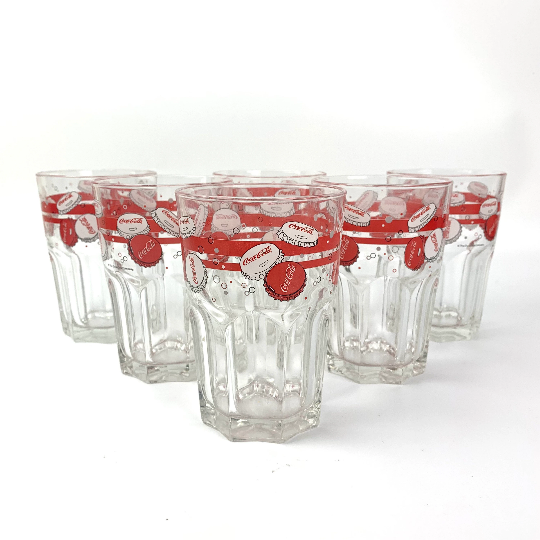 Coca Cola rare glasses set