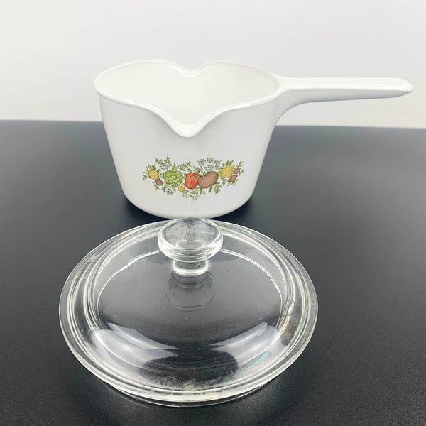 Corningware Spice O' Life double lipped saucepan with lid