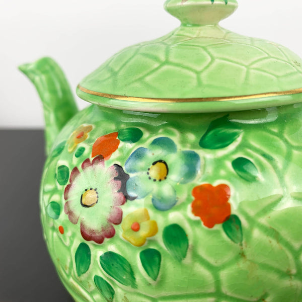 Crown Devon 'Garden Path' Small Teapot