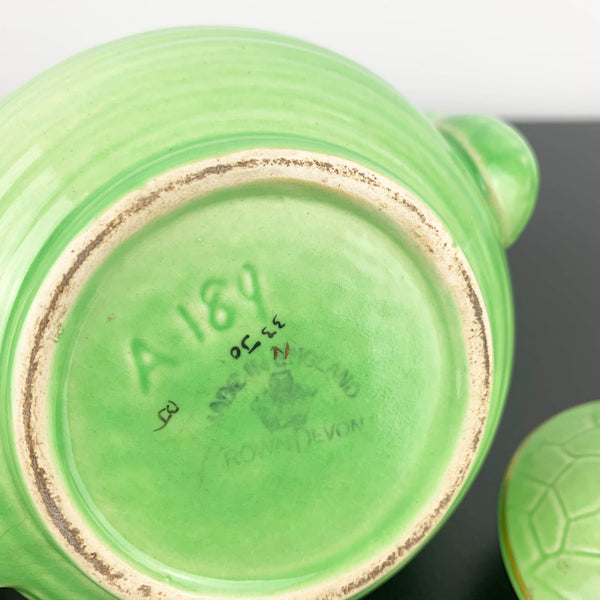 Crown Devon 'Garden Path' Small Teapot